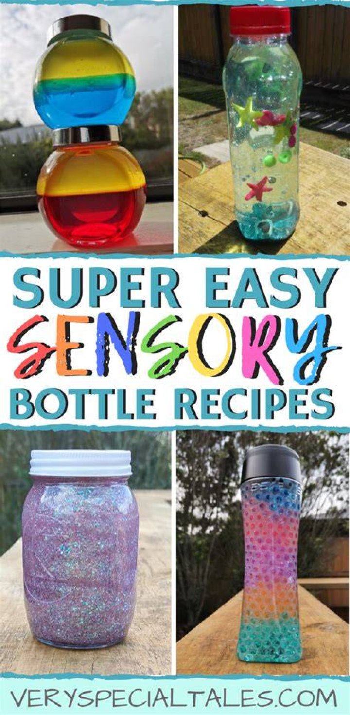 5 Easy Sensory Bottles The Creative Toy Shop