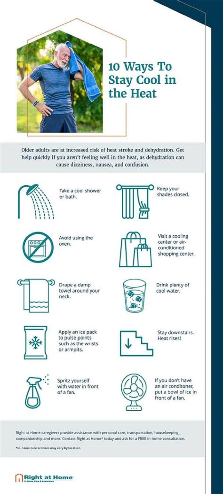 7 Ways to Stay Cool in the Heat and Humidity