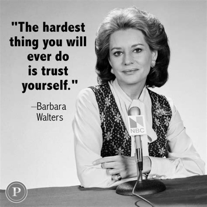 Barbara Walters is preparing for her own funeral and is ready for her death