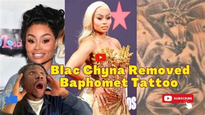 Blac Chyna's Baphomet Tattoo Removal