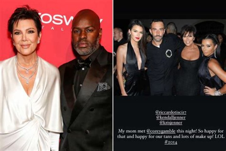 Corey Gamble mistaken for Kim Kardashian's security