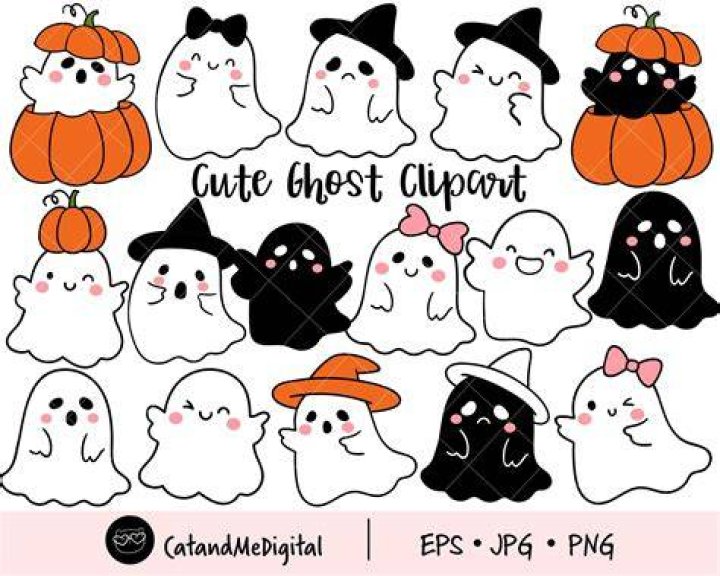 cute ghost clipart Clip Art Library