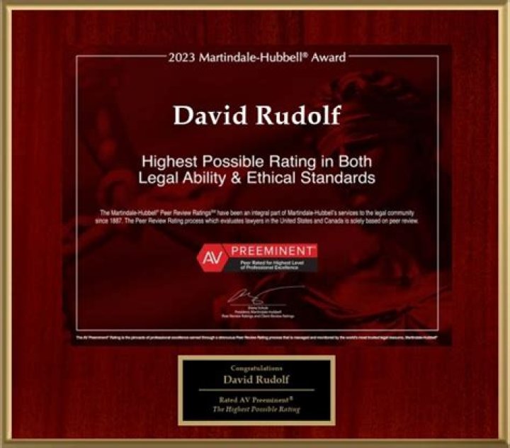 David Rudolf: A Legal Titan's Journey