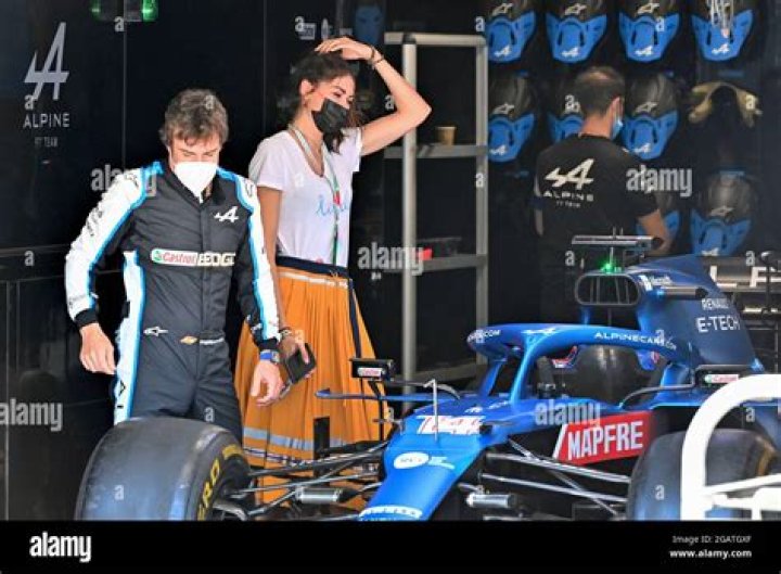 F1 star Fernando Alonso's girlfriend Linda Morselli wows in white crop top