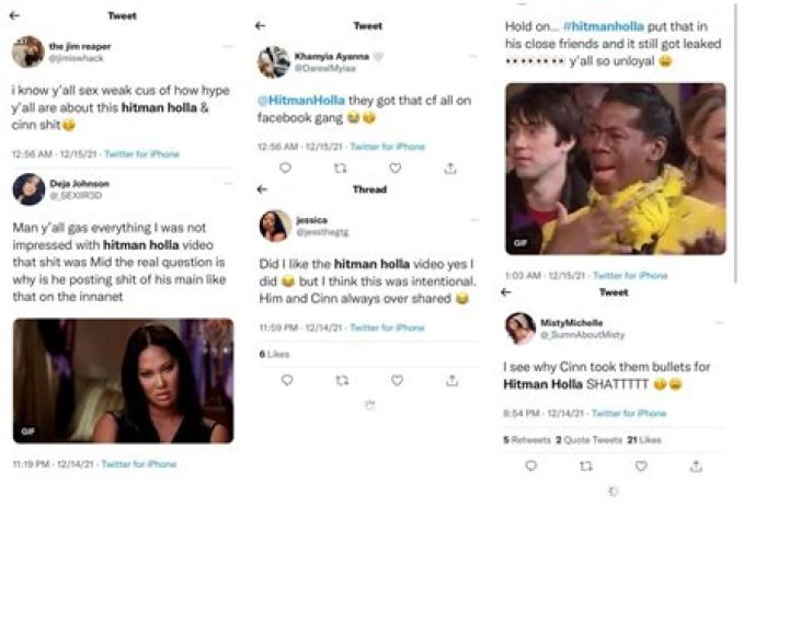 Hitman Holla Wife Cinnamon Video Twitter: Privacy Violated