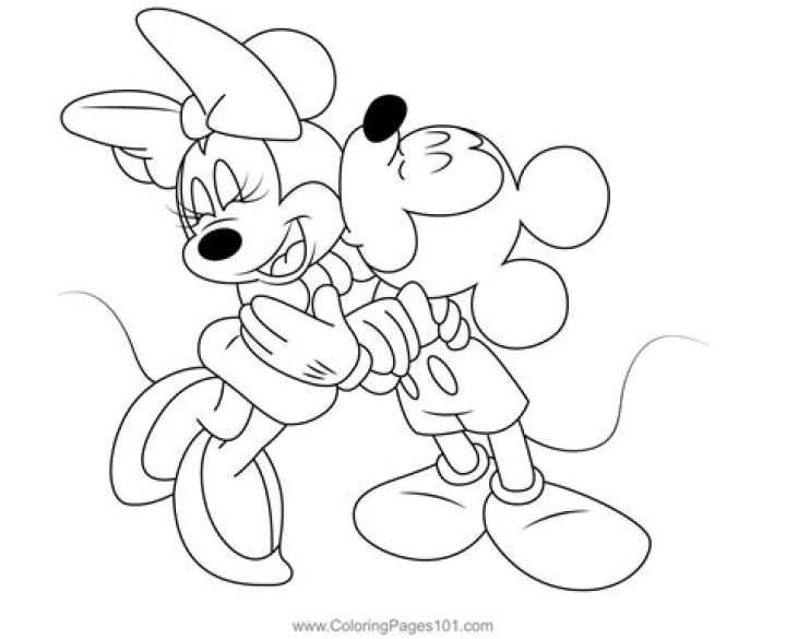 In their first film together, Minnie Mouse escapes Mickey Mouse's kiss by Game Solver ·