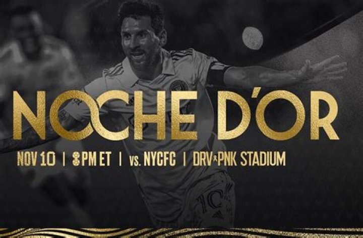Inter Miami to host Noche dOr for Lionel Messi winning the Ballon dOr |