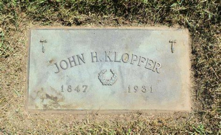 John H. Klopfer (18471930) Find a Grave Memorial