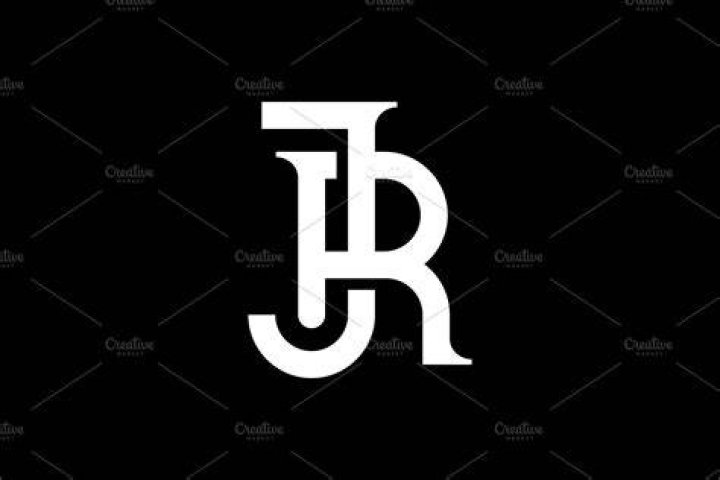 JR Monogram Logo Design By Vectorseller