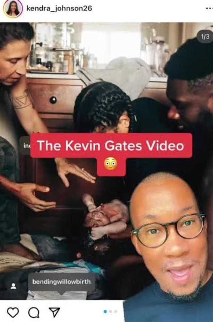 Kevin Gates Childbirth Video On Instagram Story Leaked on Twitter The Talks Today