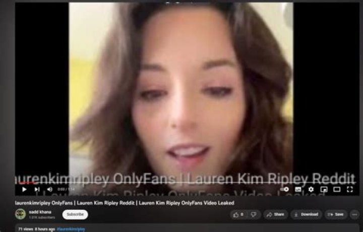 Lauren Kim Ripley Leaked Video & Photo Blatant Invasion Of Privacy |