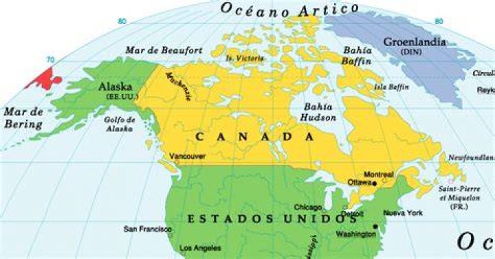 Localizacion de Canada