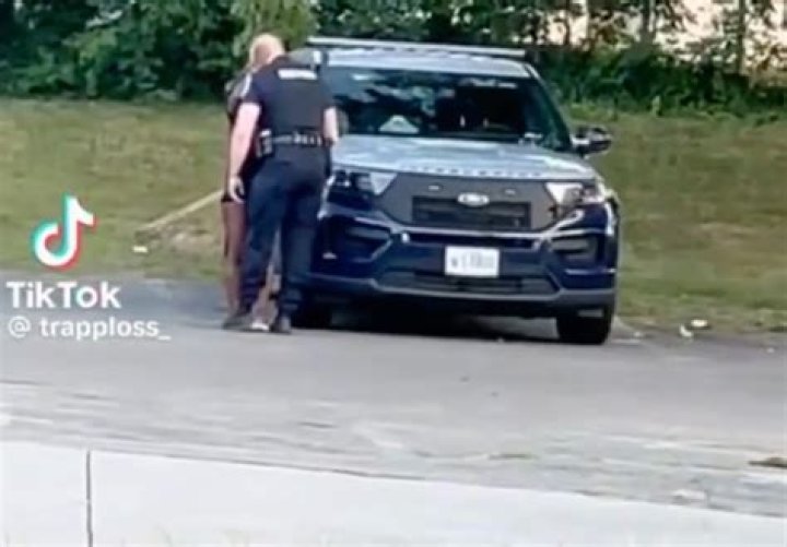 Maryland officer Francesco Marlett who was caught cheating with Virginia Pinto is seen wi ·