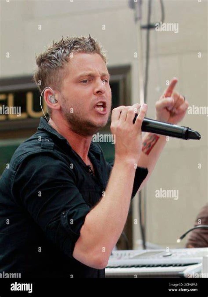 Onerepublic lead singer ryan tedder hires stock photography and images