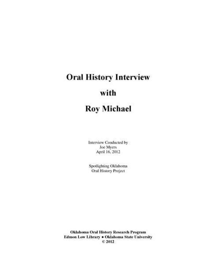 Oral History Interview with Michael Claypool YouTube