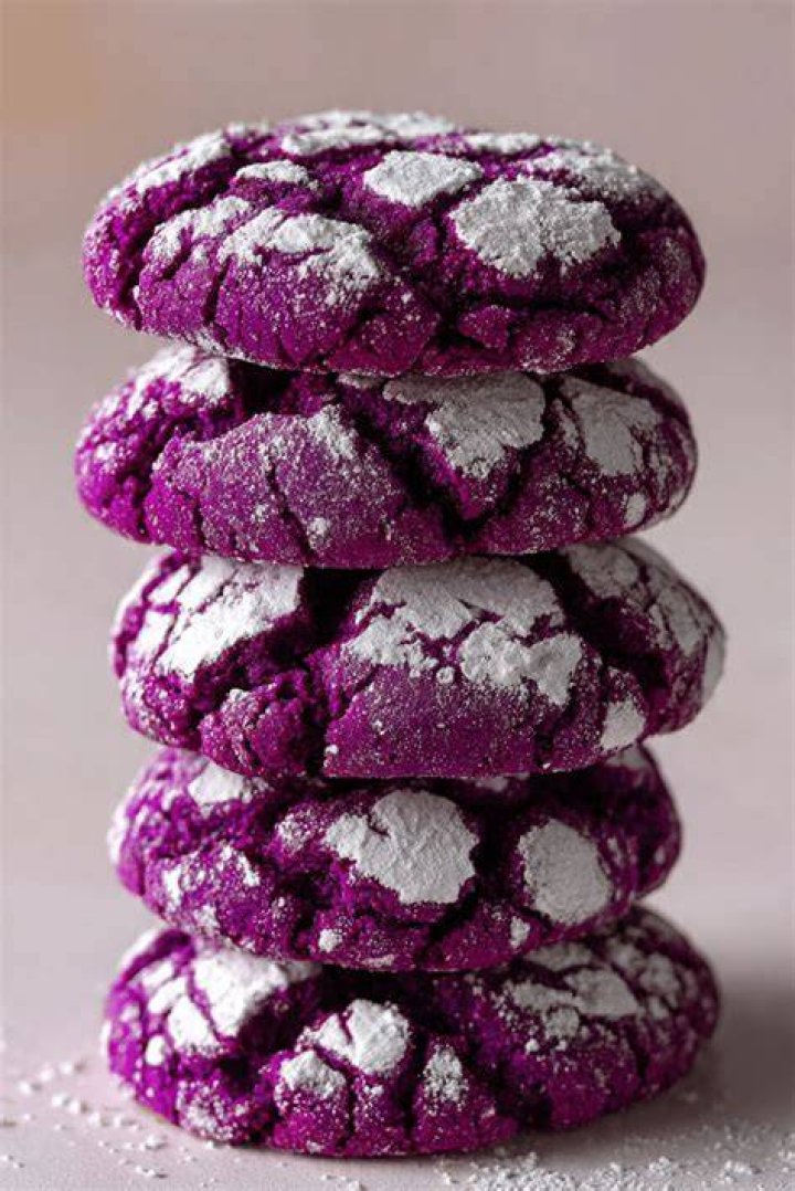 Purple Cookies Lavender Pinterest