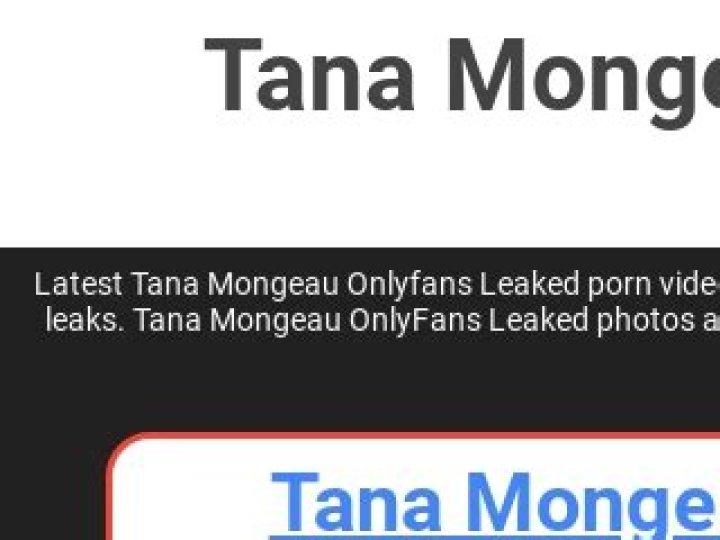 Tana Mongeau's OnlyFans Content Surfaces Online