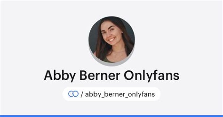 The Abby Berner OnlyFans Leak Exposed