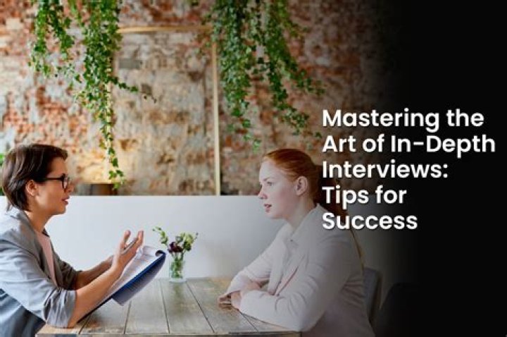 The Art Of In-Depth Interviewing