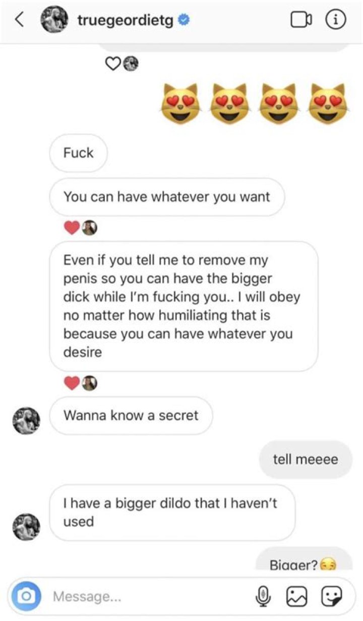 The Private DMs Leak Of True Geordie Revealed