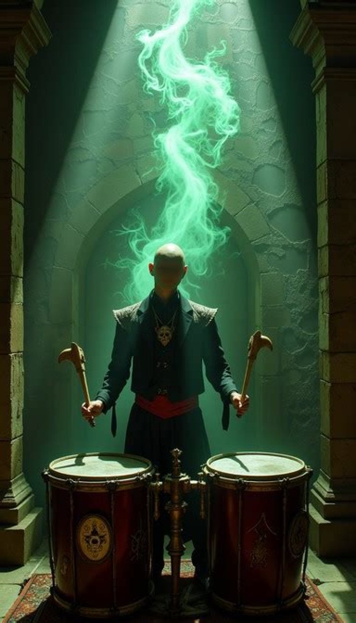 Towering Presence Beyond The Drums