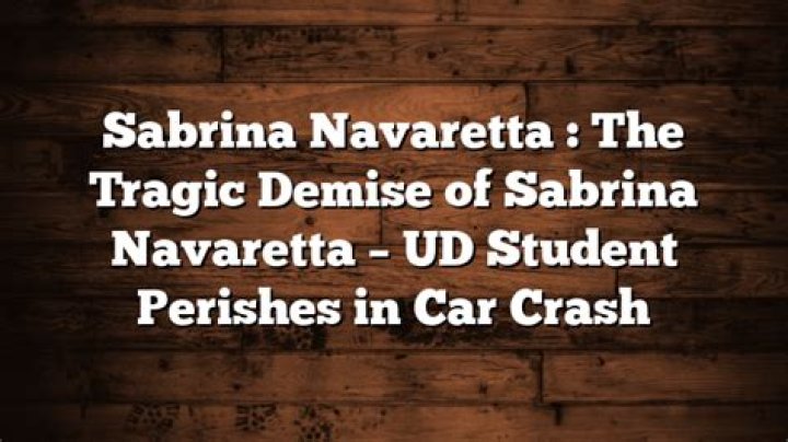 Uncovering The Truth Behind Sabrina Navaretta's Disappearance