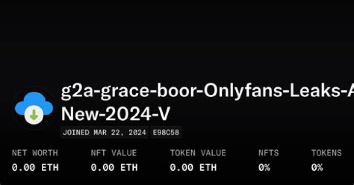 Unveiled: The Grace Boor OnlyFans Leaks And Their Impact