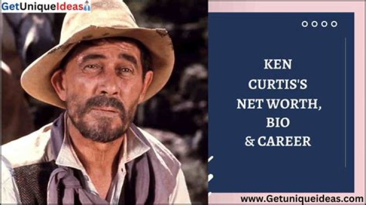 Unveiling Ken Curtis's Net Worth: Discoveries And Insights
