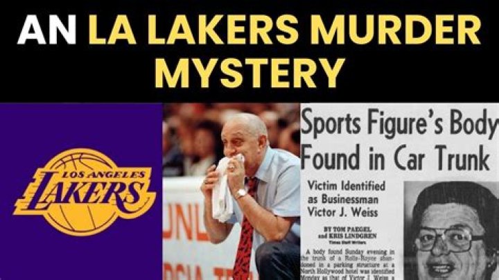 What Caused Victor Weiss Death?