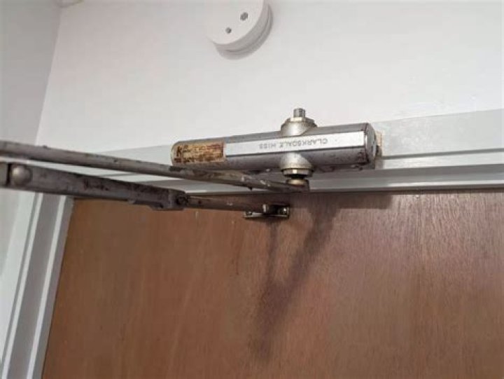 Why is my door closer leaking oil?